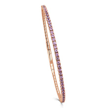 Load image into Gallery viewer, Flexible Gemstone Bangle