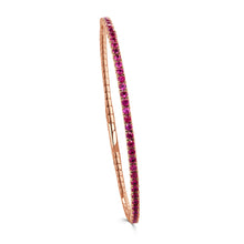 Load image into Gallery viewer, Flexible Gemstone Bangle
