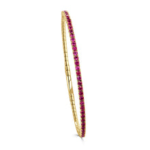 Load image into Gallery viewer, Flexible Gemstone Bangle