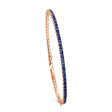 Load image into Gallery viewer, Flexible Gemstone Bangle