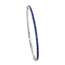 Load image into Gallery viewer, Flexible Gemstone Bangle