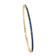 Load image into Gallery viewer, Flexible Gemstone Bangle