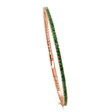 Load image into Gallery viewer, Flexible Gemstone Bangle