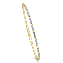 Load image into Gallery viewer, Studded Diamond Flex Bangle