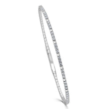Load image into Gallery viewer, Studded Diamond Flex Bangle
