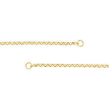 Load image into Gallery viewer, Open Link Rolo Chain