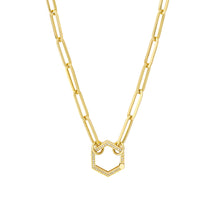 Load image into Gallery viewer, Diamond Hexagon Push Lock