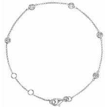 Load image into Gallery viewer, Diamond Station Bracelet
