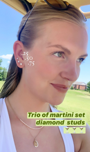 Load image into Gallery viewer, Diamond Stud Earrings