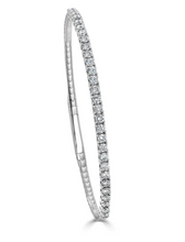 Load image into Gallery viewer, Flexible Diamond Bangle