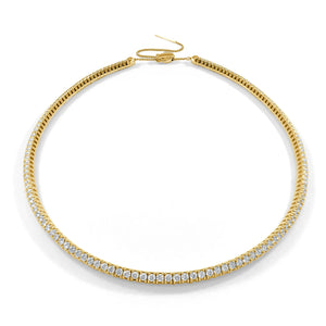 Flexible Diamond Tennis Choker