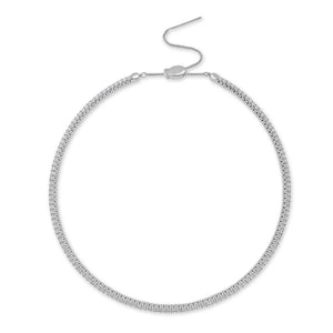 Flexible Diamond Tennis Choker