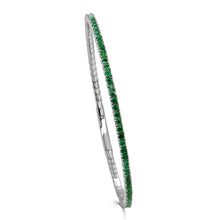 Load image into Gallery viewer, Flexible Gemstone Bangle
