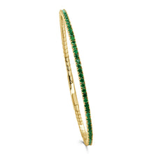 Load image into Gallery viewer, Flexible Gemstone Bangle
