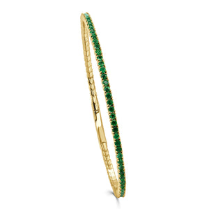 Flexible Gemstone Bangle