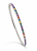 Load image into Gallery viewer, Skittles Sapphire Flex Bangle
