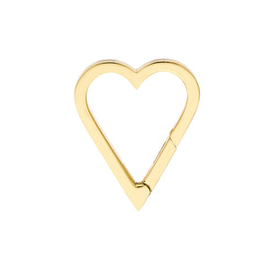 Golden Heart Push Lock