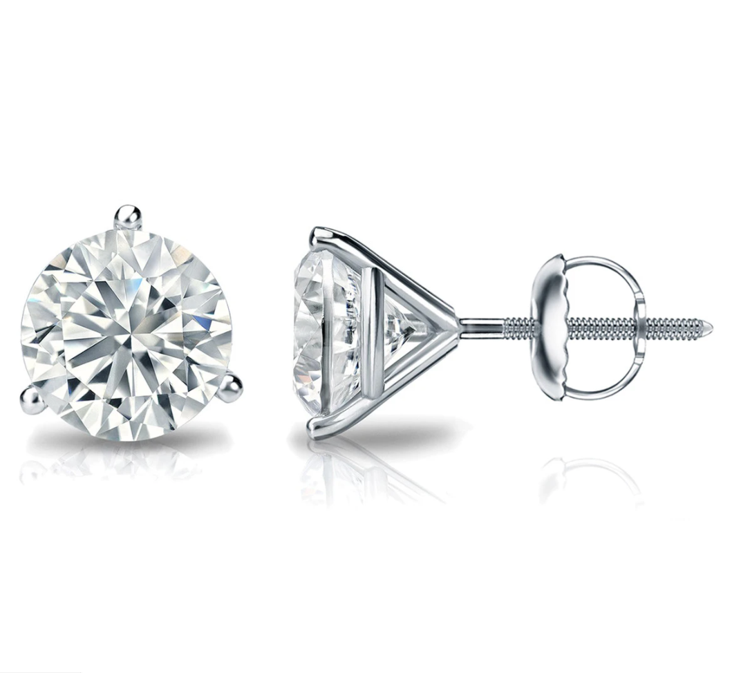 Diamond Stud Earrings